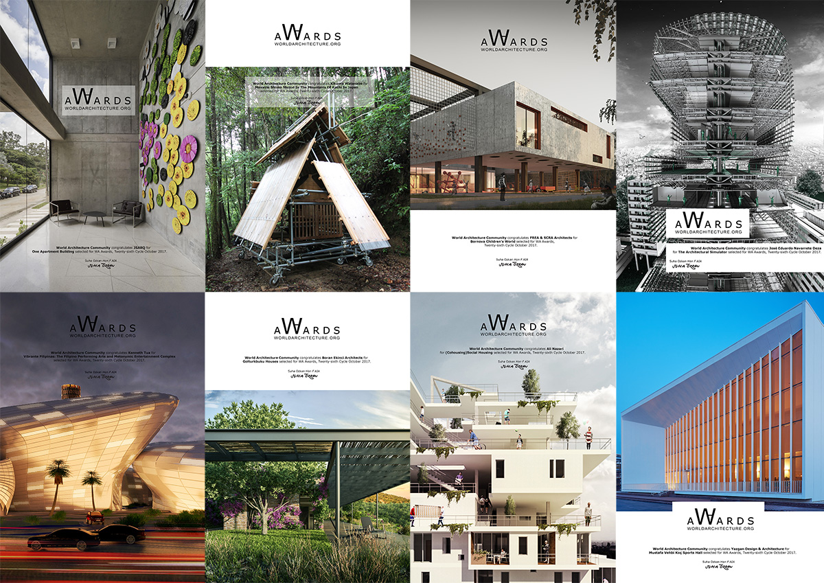 WA Awards 26th Cycle Winner Posters And Certificates Are Ready To Download