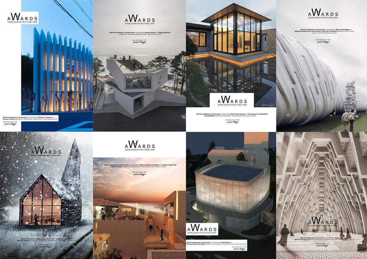 WA Awards 24th Cycle Winner Posters and Certificates are ready to download
