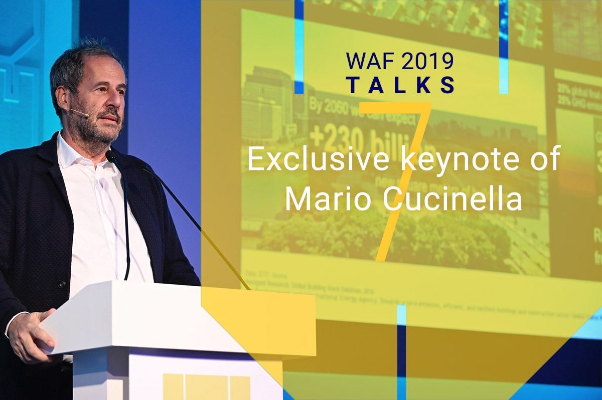 In some cities of Italy, European planning fails, according to Mario Cucinella in WAF 2019