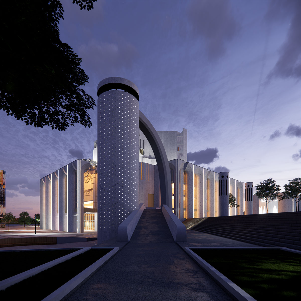 Rhizome wins competition for the renovation of Veliky Novgorod Drama Theatre in Russia