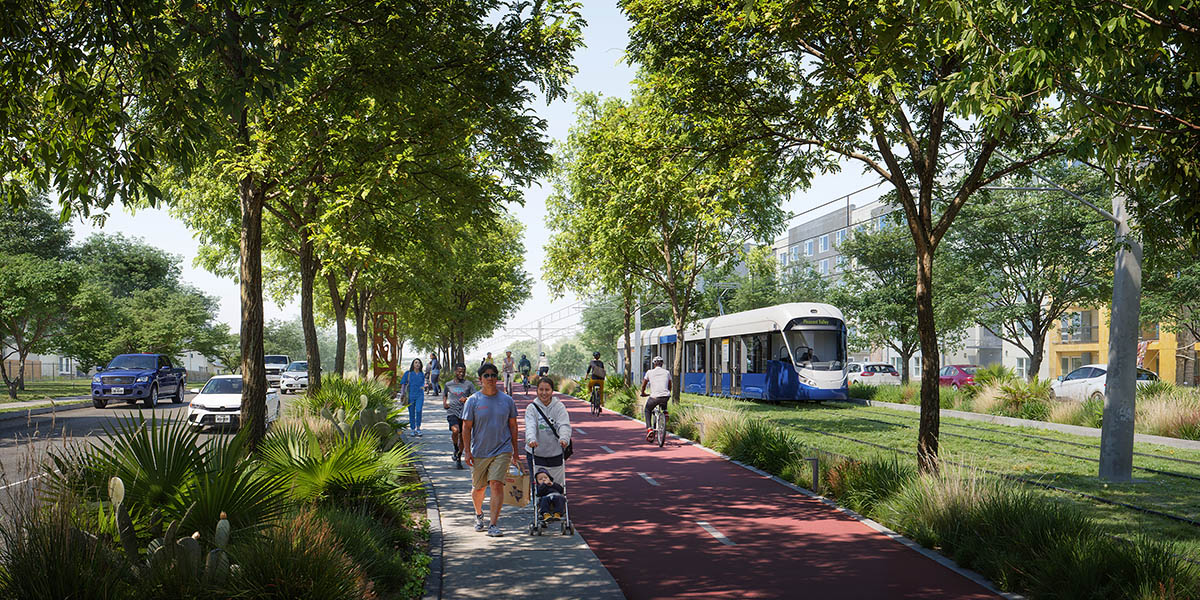 UNStudio, HKS, and Gehl unveil plans for the design of Austin Light Rail Phase 1 in Texas, US