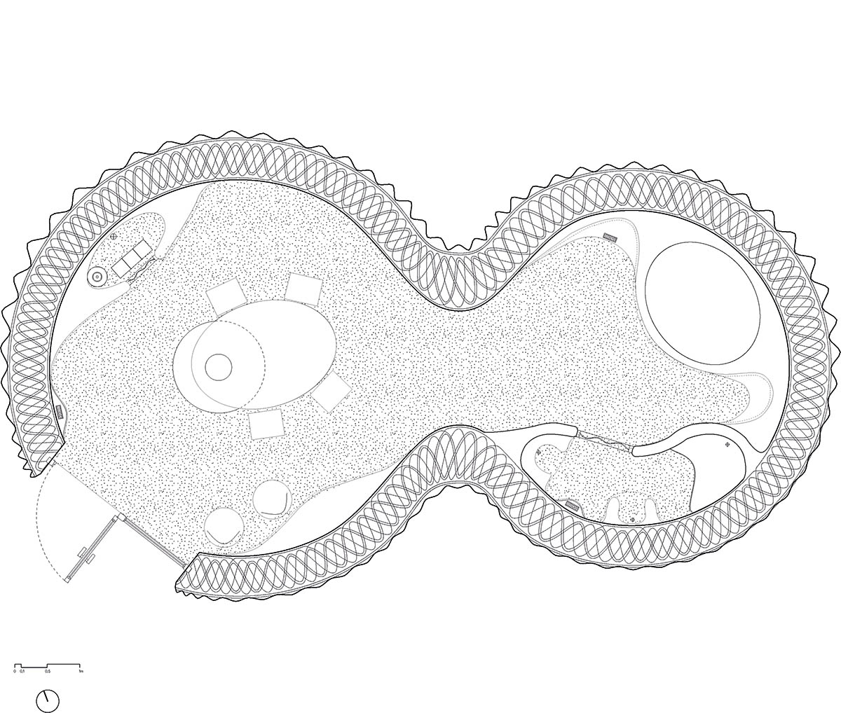 Mario Cucinella Architects and WASP built world's first 3D printed house made of local raw earth