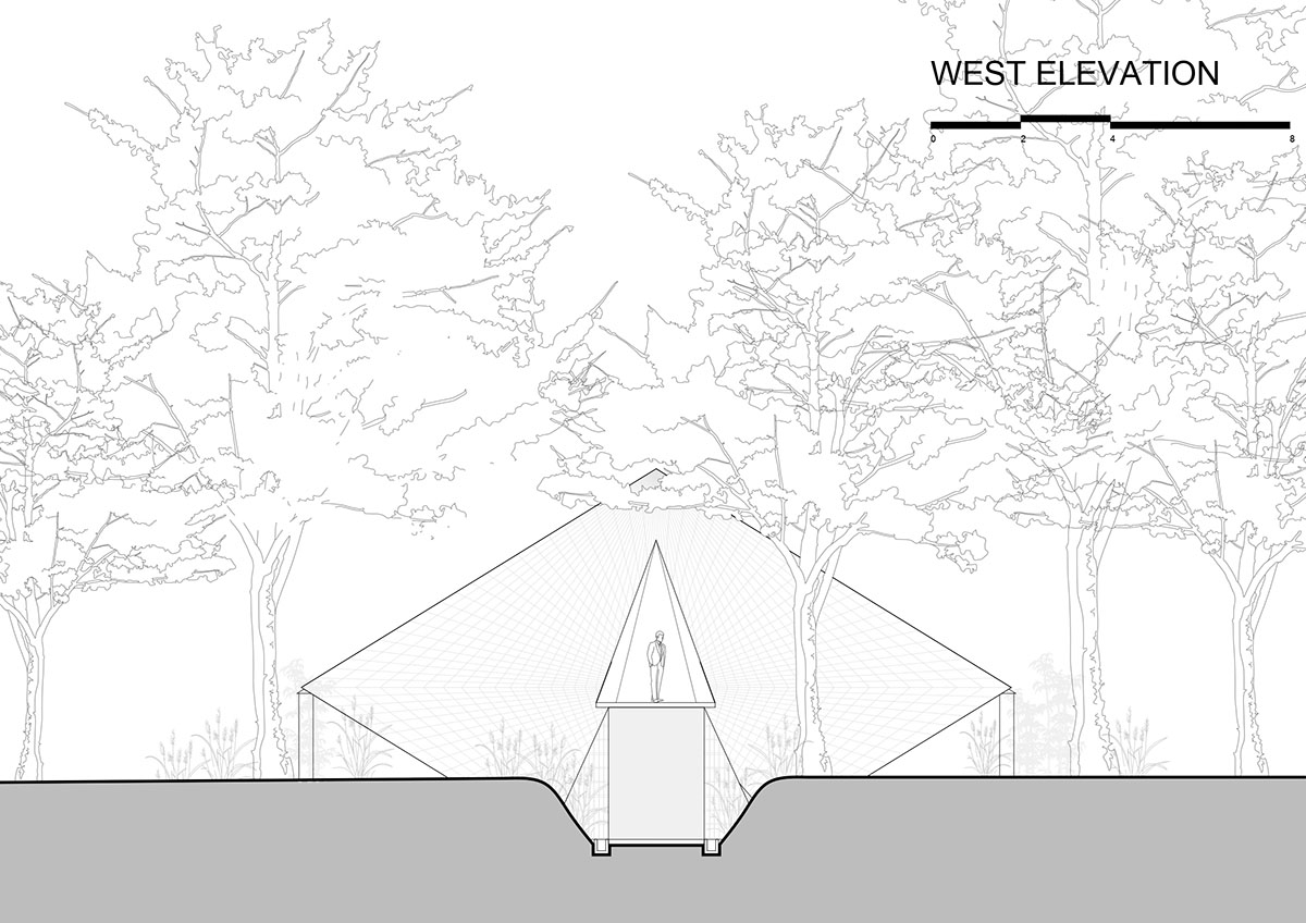 The bridge that became a house and resembled a cocoon in Karjat, designed by Wallmakers