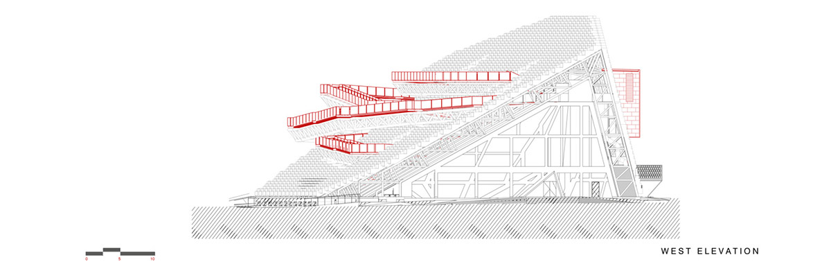 South Korean Pavilion features flying skywalk ramps and dynamic façade at Expo 2020 Dubai 