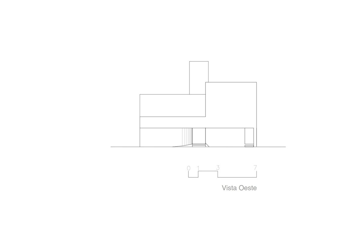 Nicolás Campodonico completes Argentinean family house with pure all-white colour masonry volumes