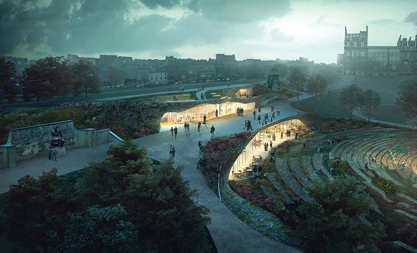 Concept designs unveiled for Ross Pavilion Design In Edinburgh