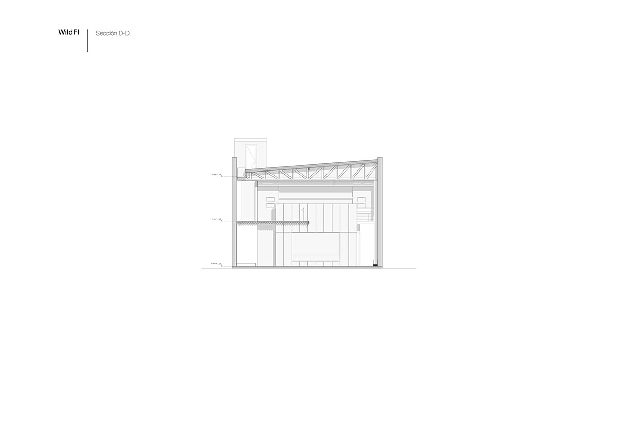 Wild Fi Office presents industrial look with iron porticoes and brick walls in Uruguay