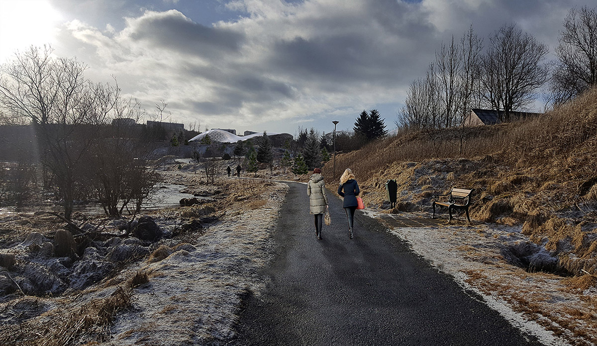 WilkinsonEyre adds undulated biodome complex to Icelandic skyline