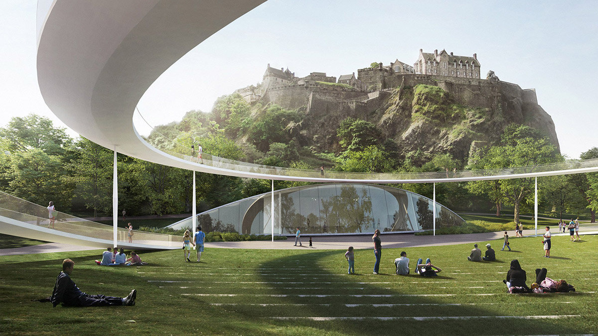 Concept designs unveiled for Ross Pavilion Design In Edinburgh