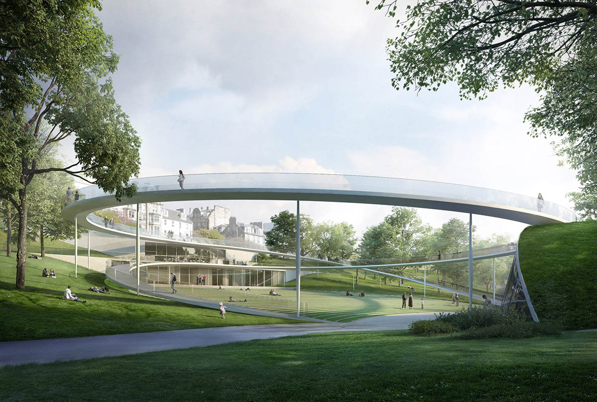 Concept designs unveiled for Ross Pavilion Design In Edinburgh