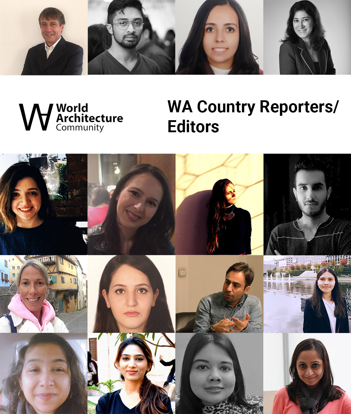 16 WAC Country Editors/Reporters who write most viewed stories from all around