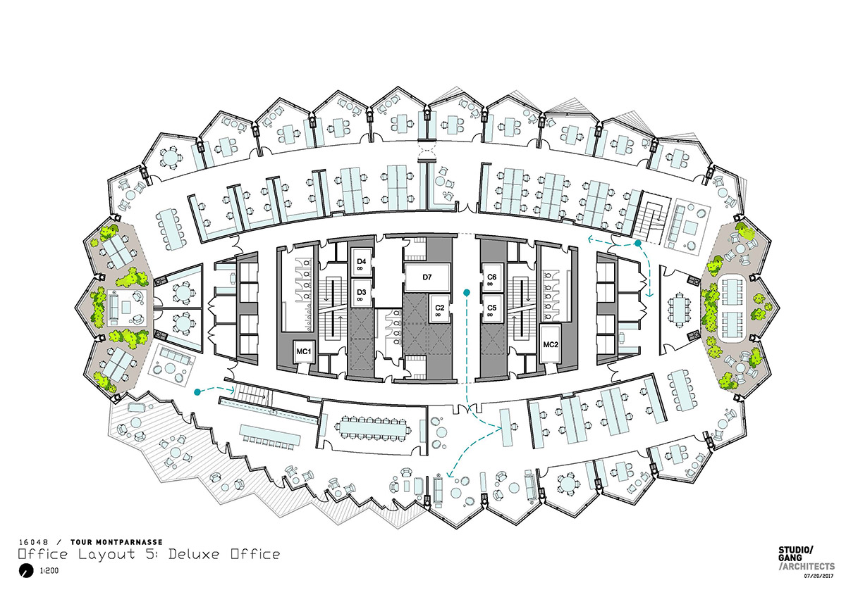 Studio Gang's Tour Montparnasse Tower Awarded with The Glass Future Prize At WAF 2018