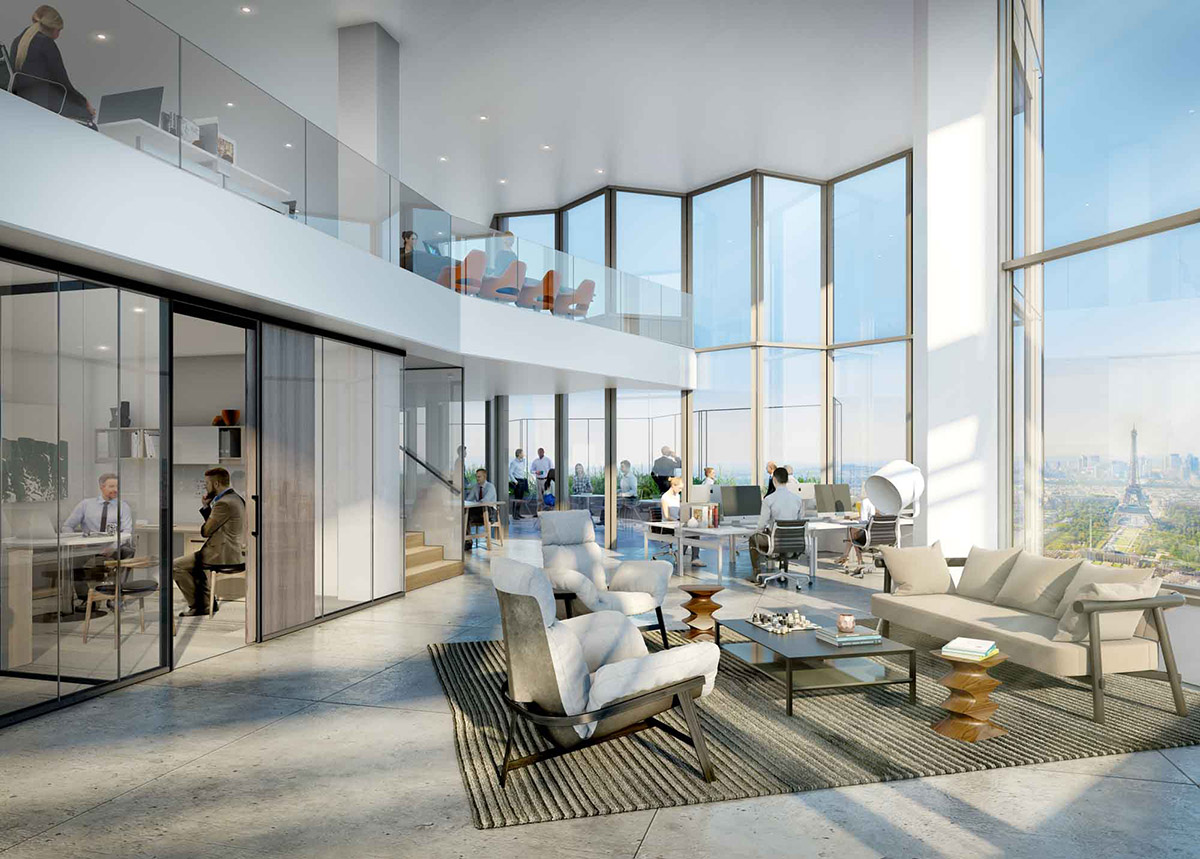 Studio Gang's Tour Montparnasse Tower Awarded with The Glass Future Prize At WAF 2018