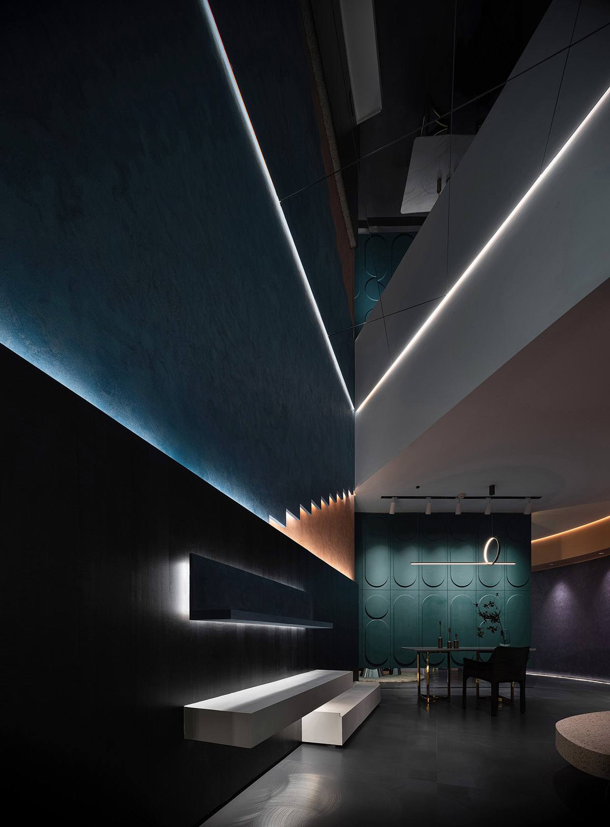 Foshan Topway Design completes flagship store with colorful curved spaces in Foshan, China