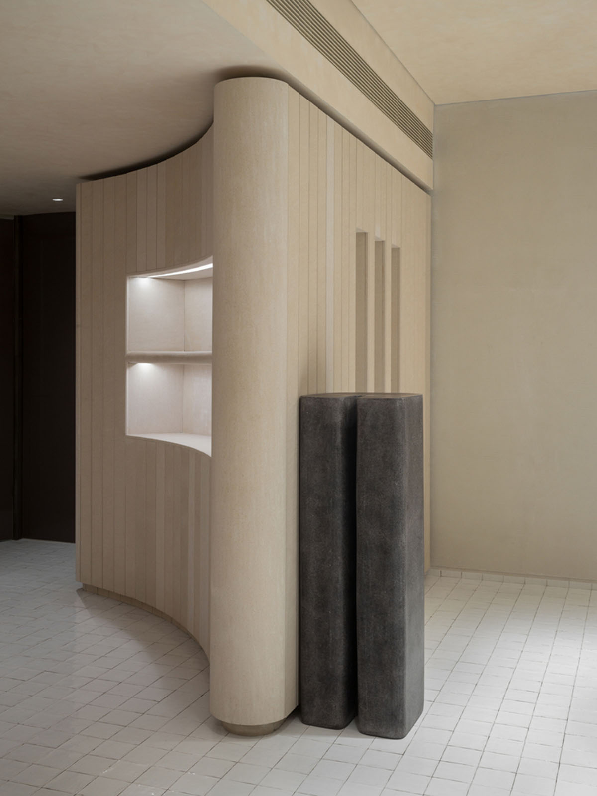 Jewelry shop is designed to feel more like 