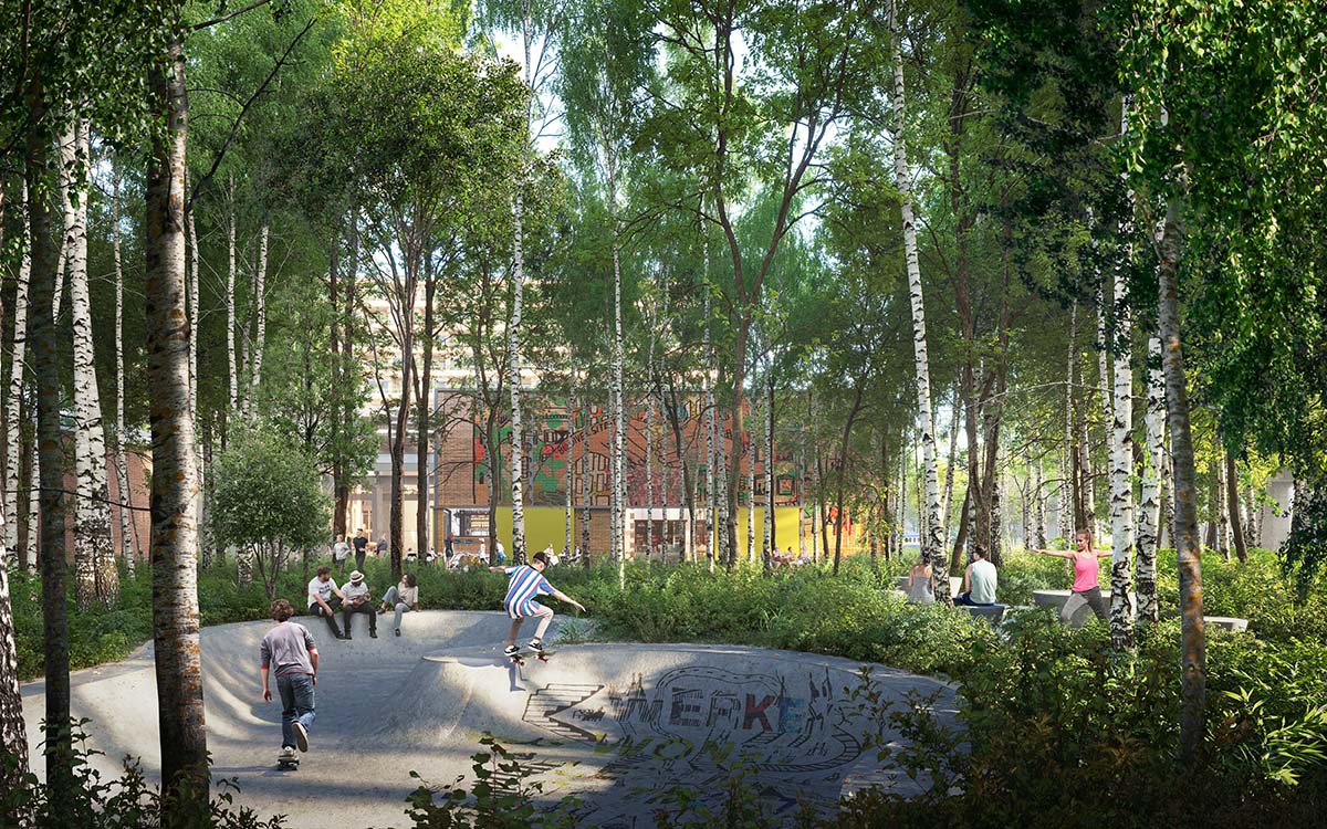 MVRDV transforms former factory and warehouse into a vibrant neighborhood in Zwolle