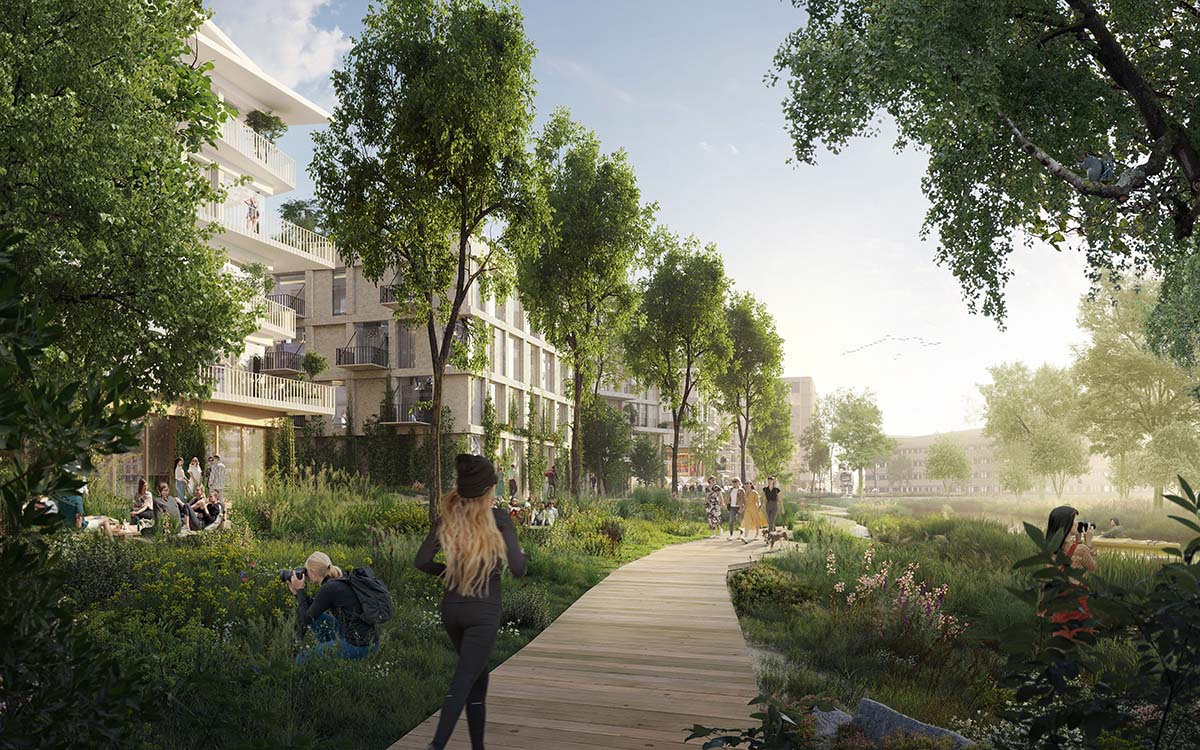 MVRDV transforms former factory and warehouse into a vibrant neighborhood in Zwolle