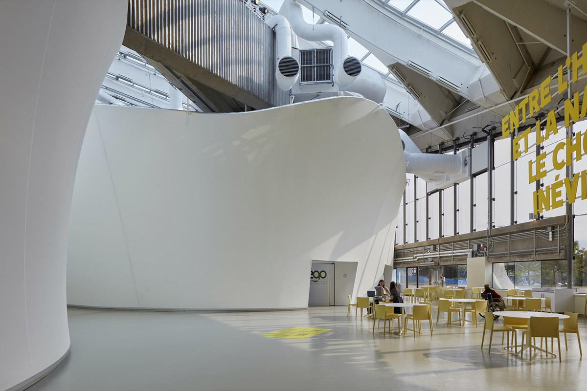 Kanva revitalizes Montréal Biodome with triangular beams and multiple pathways in Canada