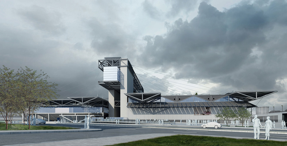 Chien Architects creates a sport machine for Taipei City