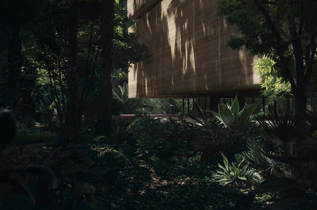 Xinatli will be a stepped-pyramid-formed research museum built in the Mexican jungle