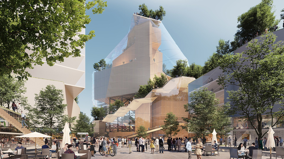 MVRDV reveals the design for De Heuvel in Eindhoven