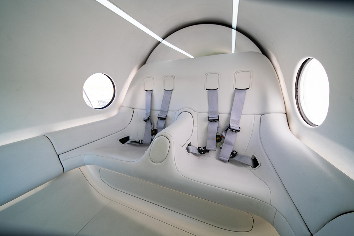 First passengers travelled safely in Virgin hyperloop pod designed by BIG and Kilo Design