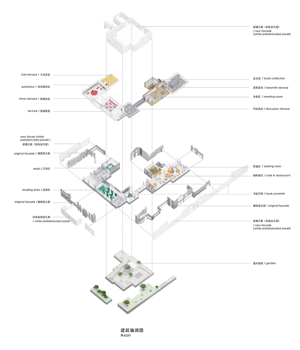 Wutopia Lab completes Books in Clouds — Duoyun Bookstore in Huangyan, China