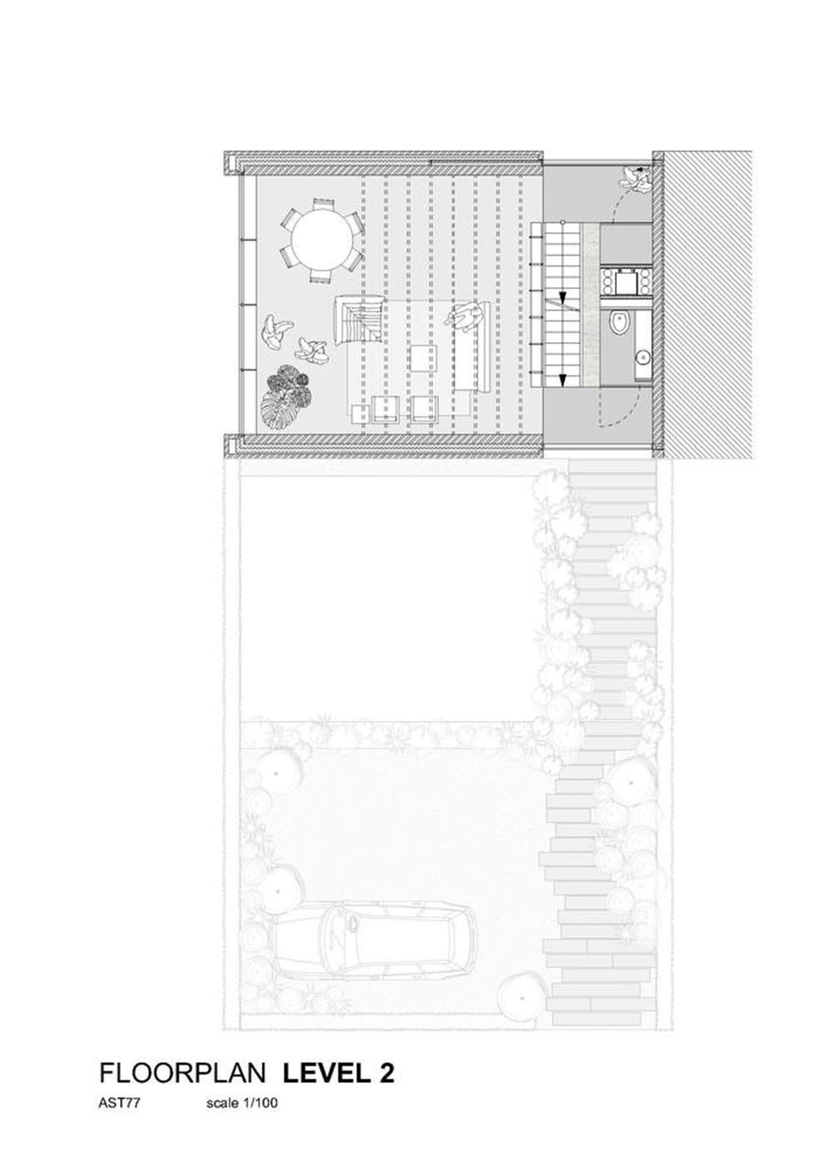 AST 77 Architecten built this private house with 