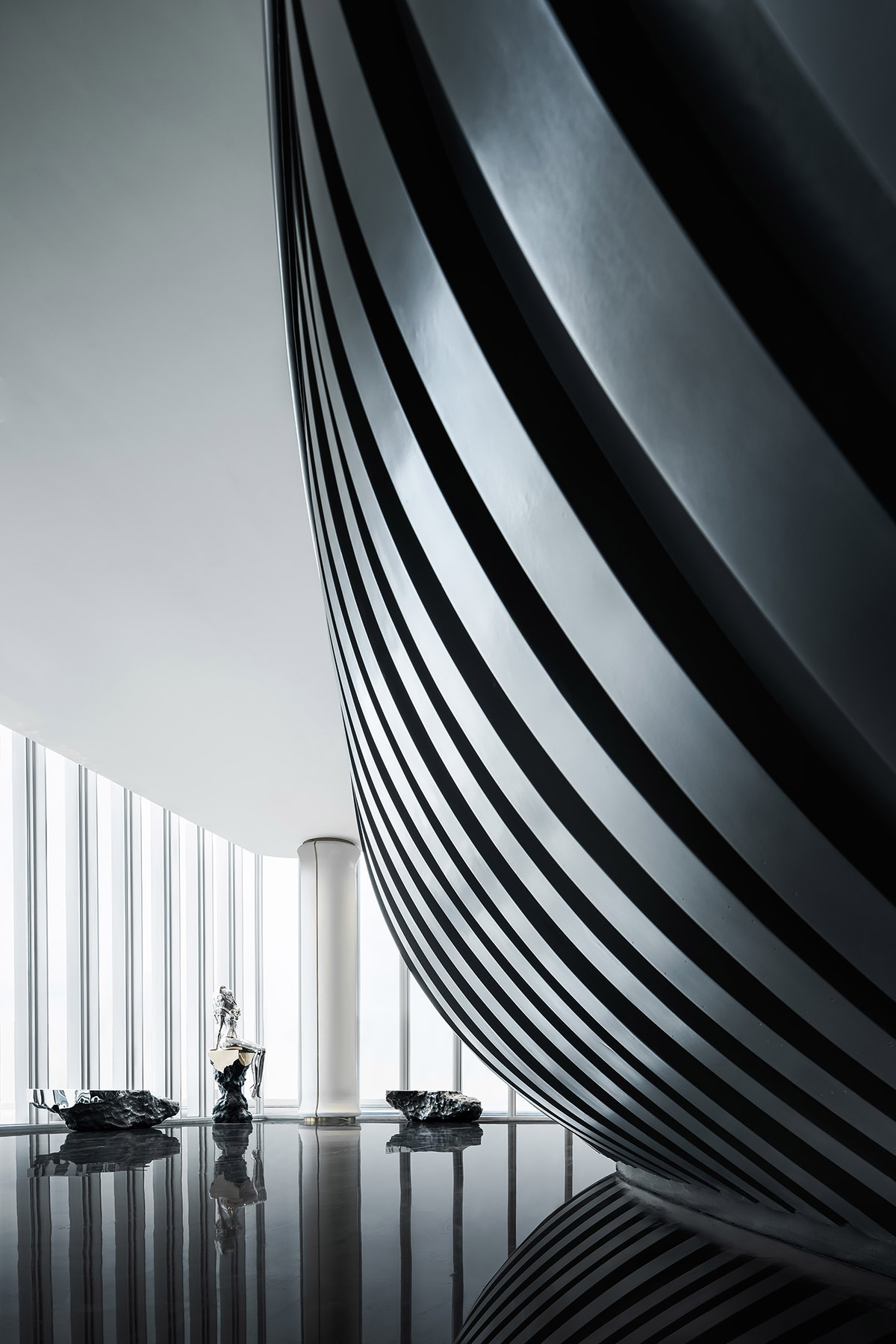 T.K. Chu Design completes Sales Center of Poly F.S. Skyline Garden in Guangzhou, China