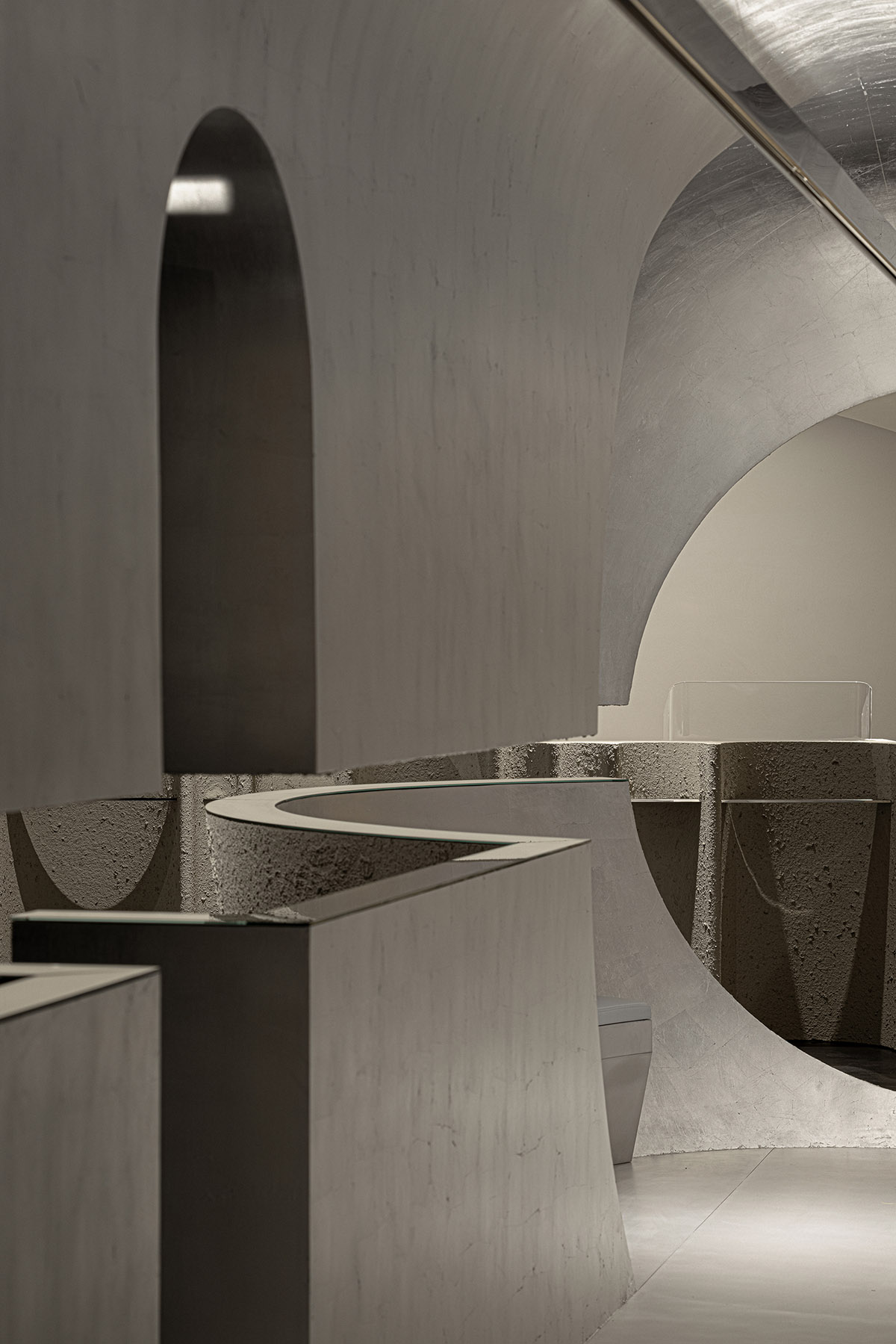 lialawlab completes retro-futuristic skincare centre in Hangzhou, China