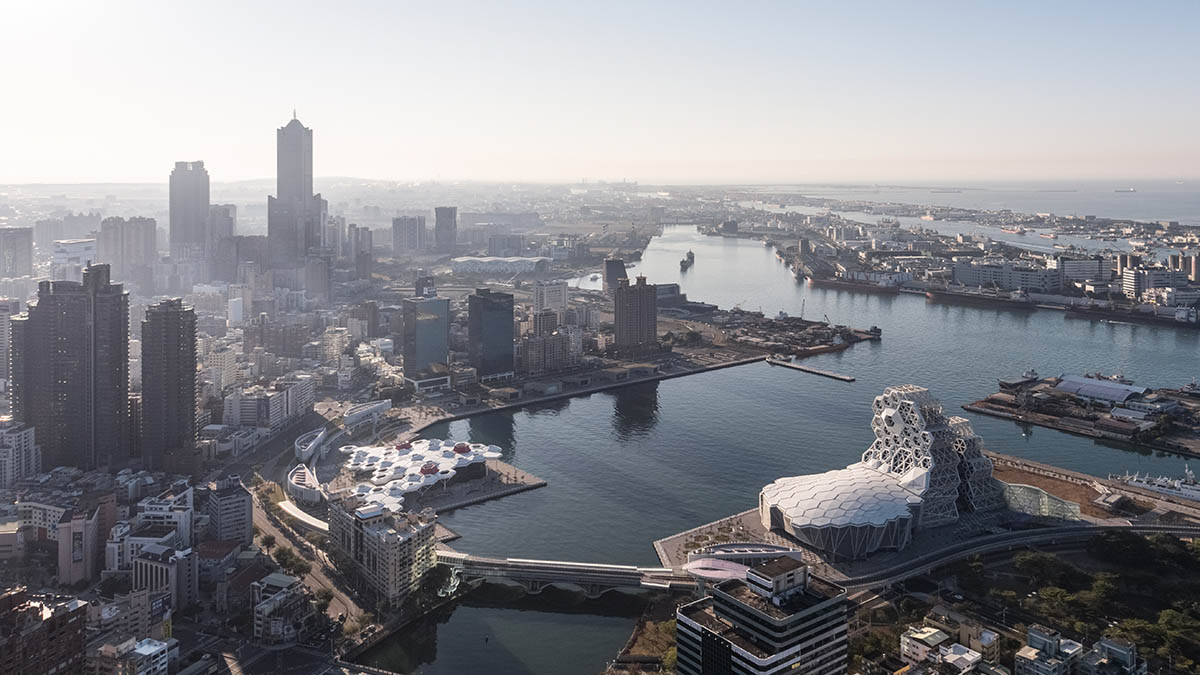 Manuel Monteserín designs pop music center inspired by the seabed in Taiwan