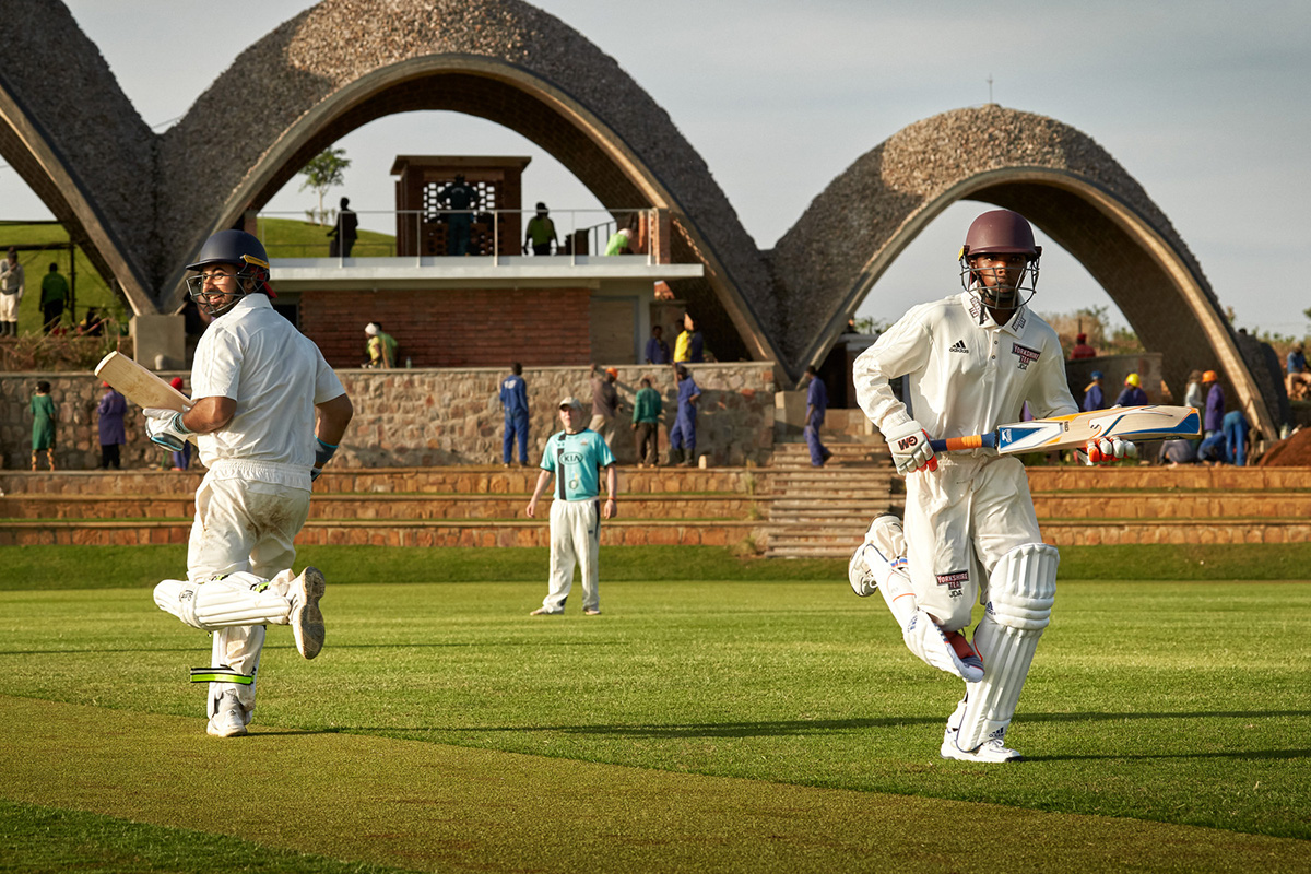 Light Earth Designs' parabolic Cricket Stadium addresses to cherished hilly topography of Rwanda