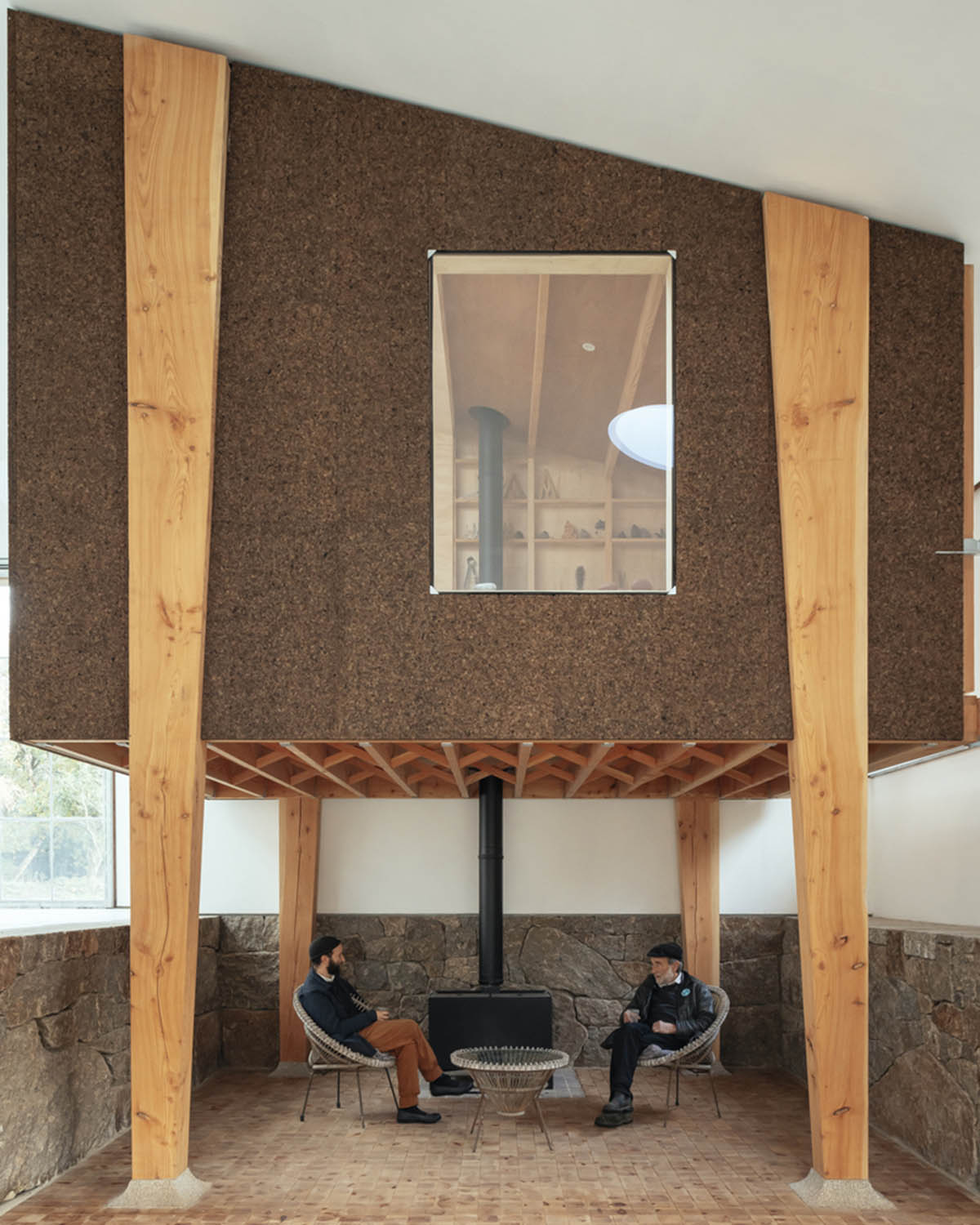 Thomas Randall-Page converts agricultural barn into an art studio in rural Devon
