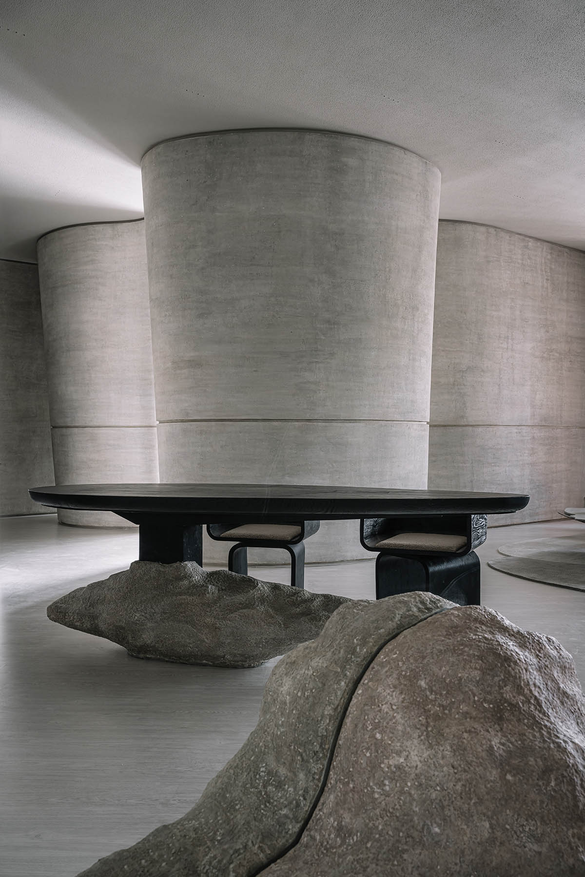 Jewellery store in India features sculpted and fluid walls that mimic nature inside
