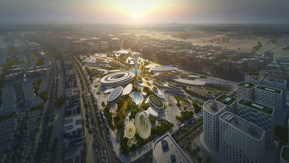 Zaha Hadid Architects to design Aljada’s Central Hub with water droplet-like buildings in UAE