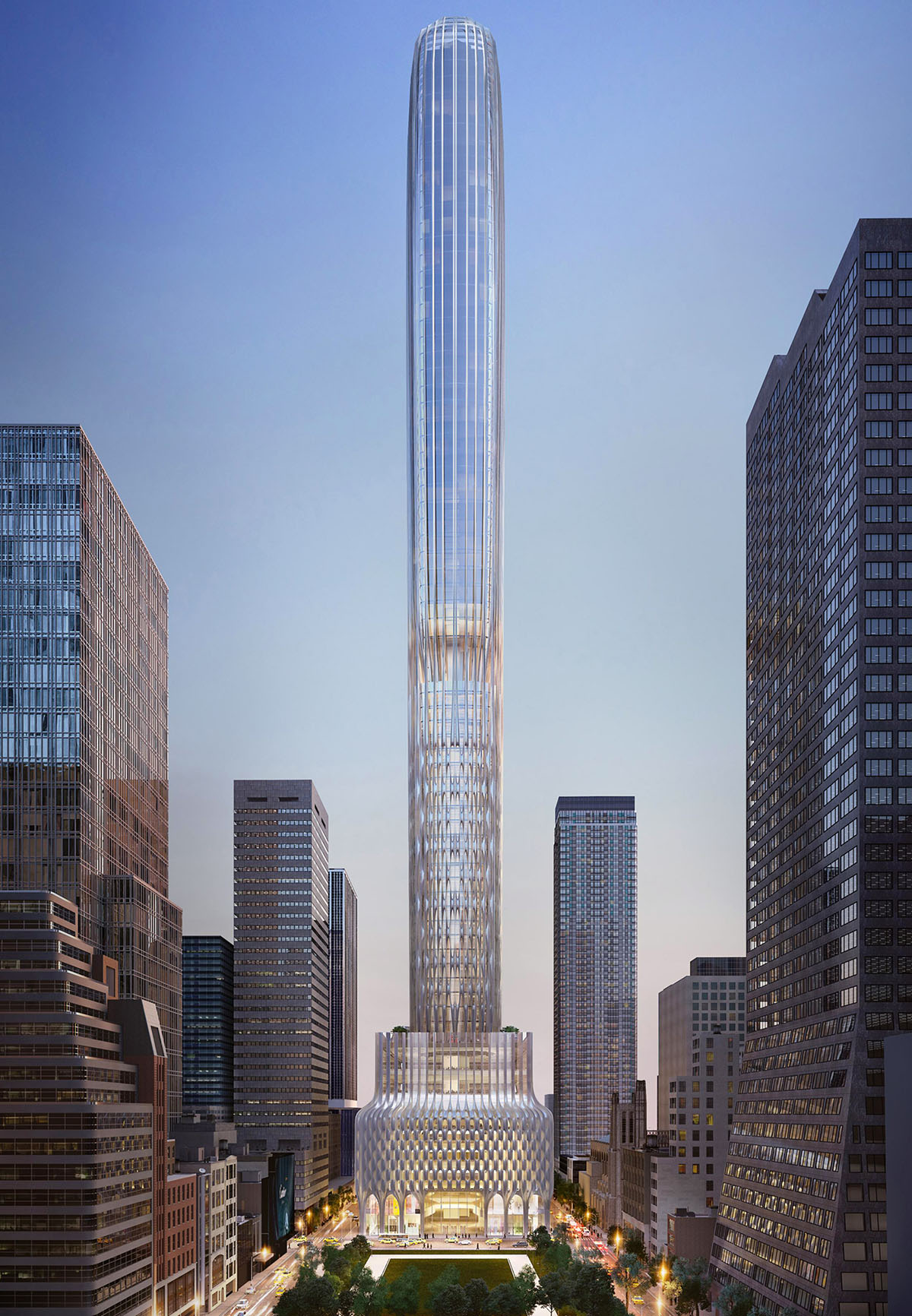 Zaha Hadid Architects unveils design for a supertall mixed-use skyscraper in New York