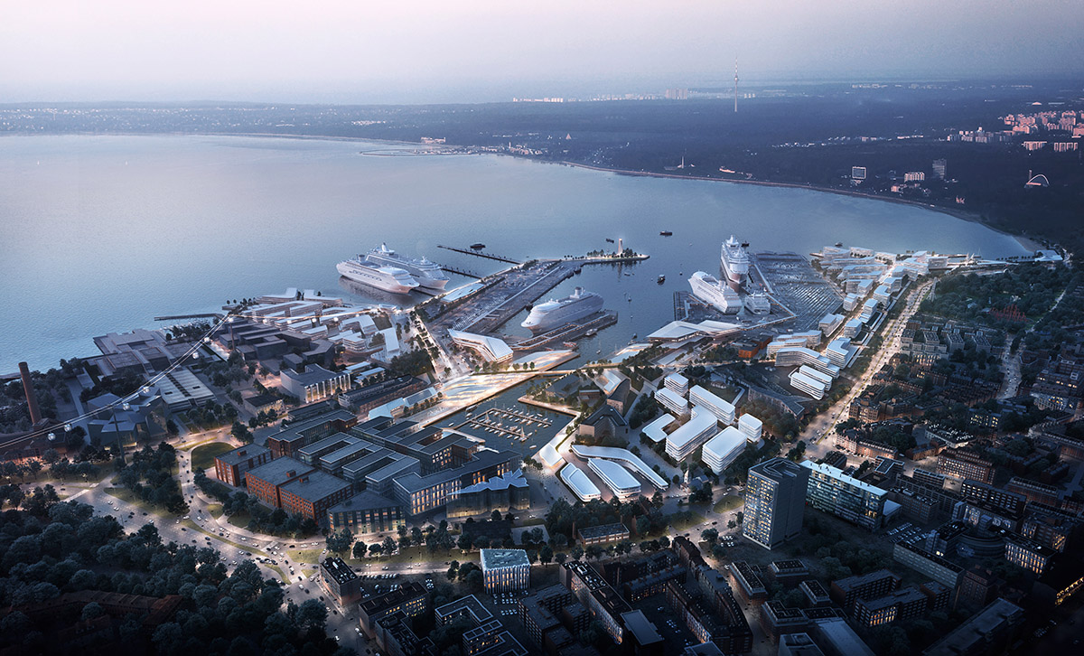 Zaha Hadid Architects wins competition to transfrom Tallinn’s Old City Harbour with new public spaces