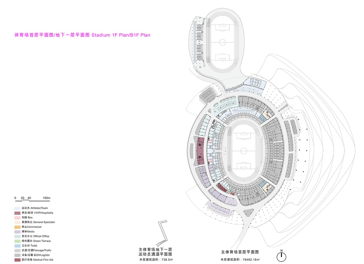 ZHA completes stadium and sports centre that references to historic vessels in Nansha