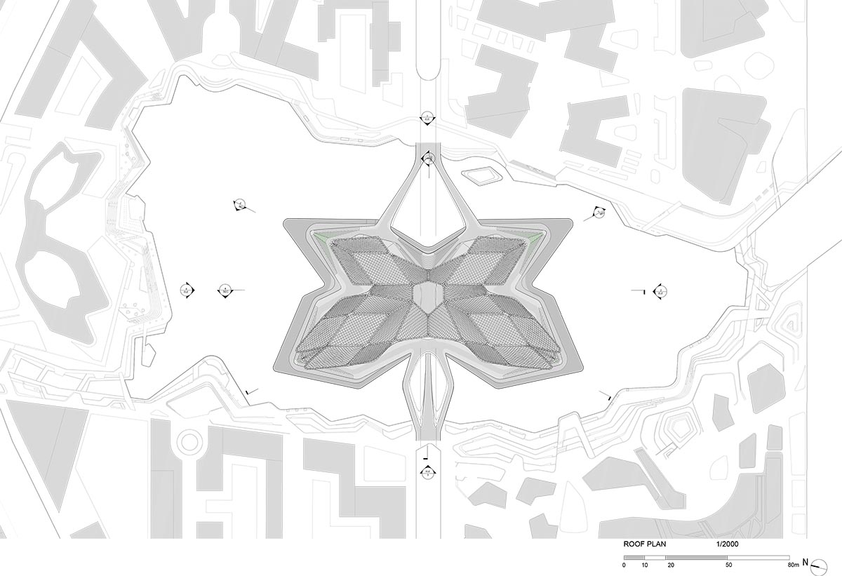 Zaha Hadid Architects completes Zhuhai Jinwan Civic Art Centre in China