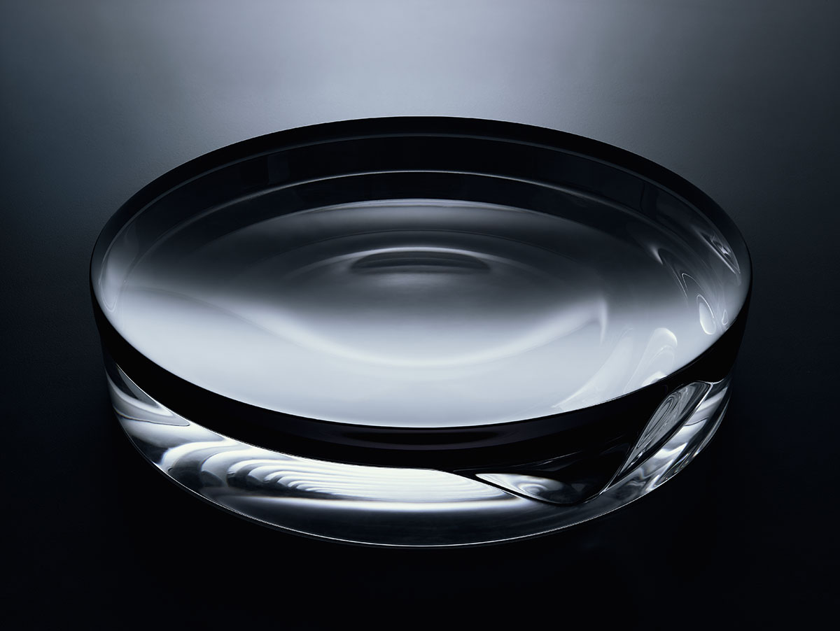Zaha Hadid Design presents its new Pulse glass collection at Maison & Objet in Paris