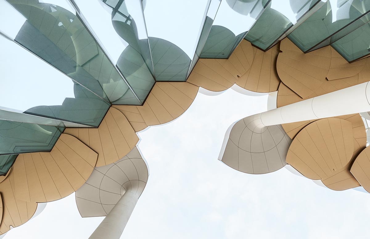 Snøhetta mimics nature under giant tree-like columns for the new Beijing City Library