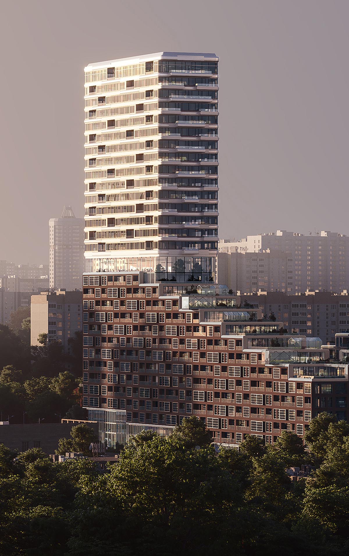 UNStudio designs community-focused residential complex in Moscow 