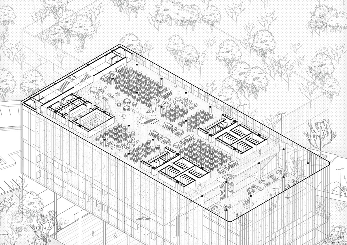 Cosmos Architecture elevates multi-functional congress center on slender columns in Banja Luka