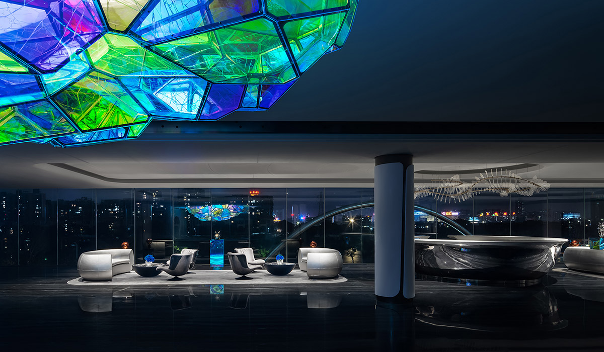 T.K. Chu Design completes Sales Center of Poly F.S. Skyline Garden in Guangzhou, China