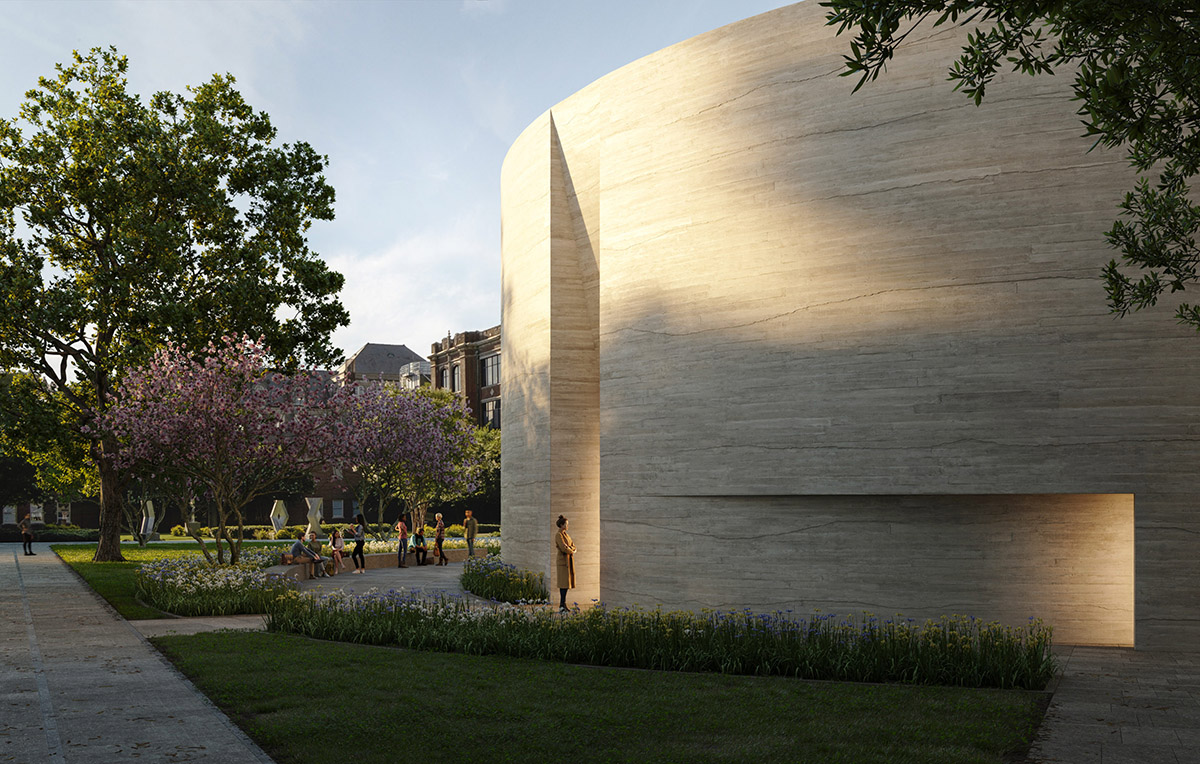 Trahan Architects designs chapel with interconnected circular rooms for Loyola University