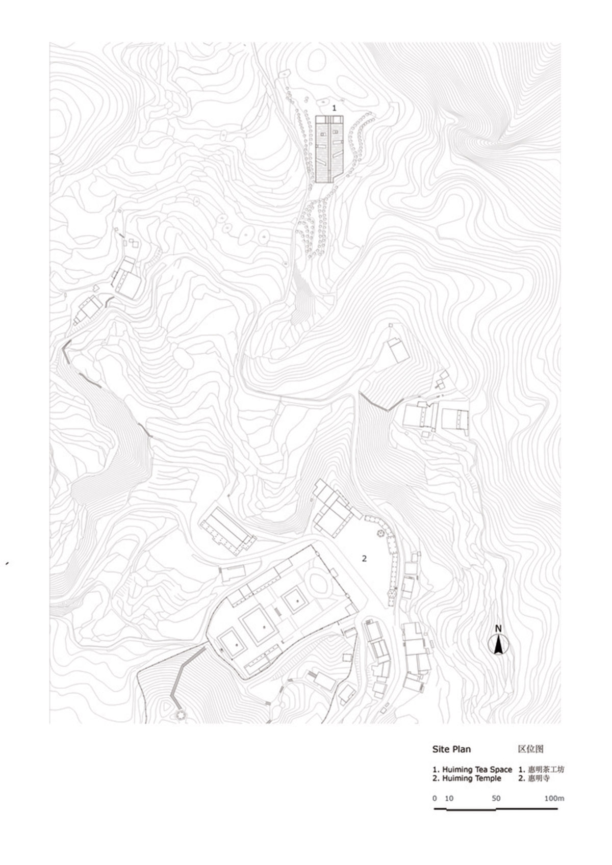 Eight diagonal light tubes are protruding from tea house to grasp prolonged sunlight hours by DnA