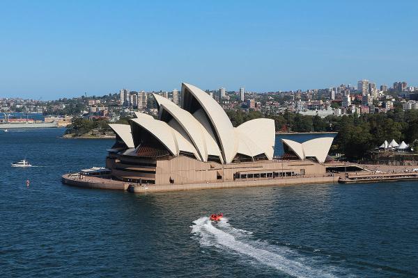 Jorn Utzon's Sydney Opera House Turns 45