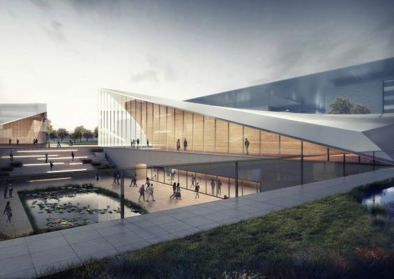 HENN unveils design for Sino-French Aviation University Campus in ...