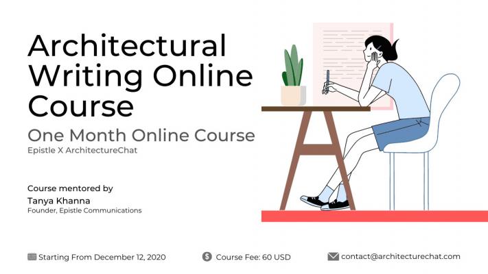 Architectural Writing | Online Course