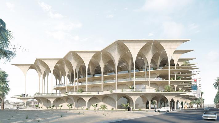 MEAN* unveils its design proposal for modular Barjeel Art Foundation ...